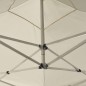 vidaXL Carpa plegable profesional paredes aluminio color crema 2x2 m vidaXL Carpa plegable profesional paredes aluminio color crema 2x2 m