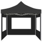vidaXL Carpa plegable profesional con paredes aluminio gris 2x2 m vidaXL Carpa plegable profesional con paredes aluminio gris 2x2 m