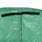 vidaXL Alfombrilla de seguridad cama elástica PE redonda verde 4,26m