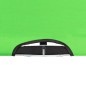vidaXL Tumbona plegable para 2 personas acero verde