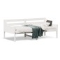 vidaXL Sofá cama madera maciza de pino blanco 75x190 cm vidaXL Sofá cama madera maciza de pino blanco 75x190 cm