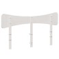 vidaXL Cabecero de cama madera maciza de pino blanco 160 cm vidaXL Cabecero de cama madera maciza de pino blanco 160 cm