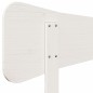 vidaXL Cabecero de cama madera maciza de pino blanco 180 cm vidaXL Cabecero de cama madera maciza de pino blanco 180 cm