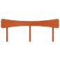 vidaXL Cabecero de cama madera maciza de pino marrón cera 200 cm vidaXL Cabecero de cama madera maciza de pino marrón cera 200 cm