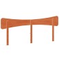 vidaXL Cabecero de cama madera maciza de pino marrón cera 200 cm vidaXL Cabecero de cama madera maciza de pino marrón cera 200 cm