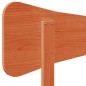 vidaXL Cabecero de cama madera maciza de pino marrón cera 200 cm vidaXL Cabecero de cama madera maciza de pino marrón cera 200 cm