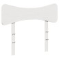 vidaXL Cabecero de cama madera maciza de pino blanco 75 cm vidaXL Cabecero de cama madera maciza de pino blanco 75 cm
