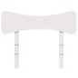 vidaXL Cabecero de cama madera maciza de pino blanco 75 cm vidaXL Cabecero de cama madera maciza de pino blanco 75 cm