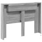 vidaXL Cabecero de cama con luz LED gris Sonoma 140x16,5x103,5 cm vidaXL Cabecero de cama con luz LED gris Sonoma 140x16,5x103,5 cm