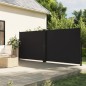 vidaXL Toldo lateral retráctil negro 160x1000 cm vidaXL Toldo lateral retráctil negro 160x1000 cm