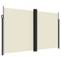 vidaXL Toldo lateral retráctil crema 200x1000 cm vidaXL Toldo lateral retráctil crema 200x1000 cm