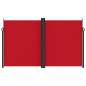 vidaXL Toldo lateral retráctil rojo 200x1000 cm vidaXL Toldo lateral retráctil rojo 200x1000 cm