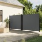vidaXL Toldo lateral retráctil gris antracita 180x1000 cm vidaXL Toldo lateral retráctil gris antracita 180x1000 cm