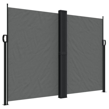 vidaXL Toldo lateral retráctil gris antracita 180x1000 cm