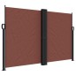 vidaXL Toldo lateral retráctil marrón 160x1000 cm vidaXL Toldo lateral retráctil marrón 160x1000 cm