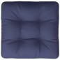 vidaXL Cojín de muebles de palets tela Oxford azul marino 58x58x10 cm vidaXL Cojín de muebles de palets tela Oxford azul marino 58x58x10 cm