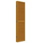 vidaXL Biombo separador de 6 paneles madera maciza paulownia marrón vidaXL Biombo separador de 6 paneles madera maciza paulownia marrón