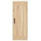 vidaXL Aparador de madera contrachapada roble Sonoma 34,5x34x180 cm