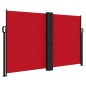 vidaXL Toldo lateral retráctil rojo 140x600 cm vidaXL Toldo lateral retráctil rojo 140x600 cm