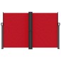 vidaXL Toldo lateral retráctil rojo 160x600 cm vidaXL Toldo lateral retráctil rojo 160x600 cm