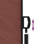 vidaXL Toldo lateral retráctil marrón 180x600 cm vidaXL Toldo lateral retráctil marrón 180x600 cm
