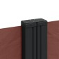 vidaXL Toldo lateral retráctil marrón 180x600 cm vidaXL Toldo lateral retráctil marrón 180x600 cm