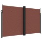 vidaXL Toldo lateral retráctil marrón 200x600 cm vidaXL Toldo lateral retráctil marrón 200x600 cm