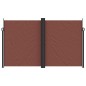 vidaXL Toldo lateral retráctil marrón 200x600 cm vidaXL Toldo lateral retráctil marrón 200x600 cm