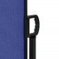 vidaXL Toldo lateral retráctil azul 220x600 cm vidaXL Toldo lateral retráctil azul 220x600 cm