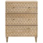 vidaXL Armario auxiliar madera maciza de mango 60x33x75 cm vidaXL Armario auxiliar madera maciza de mango 60x33x75 cm