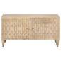 vidaXL Mesa de centro de madera maciza de mango 80x50x40 cm vidaXL Mesa de centro de madera maciza de mango 80x50x40 cm