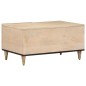 vidaXL Mesa de centro de madera maciza de mango 80x50x40 cm vidaXL Mesa de centro de madera maciza de mango 80x50x40 cm