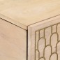 vidaXL Mesa de centro de madera maciza de mango 80x50x40 cm vidaXL Mesa de centro de madera maciza de mango 80x50x40 cm