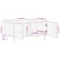 vidaXL Mesa de centro de madera maciza de mango 80x50x40 cm vidaXL Mesa de centro de madera maciza de mango 80x50x40 cm