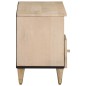 vidaXL Mueble de TV madera maciza de mango 100x33x46 cm