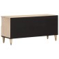 vidaXL Mueble de TV madera maciza de mango 100x33x46 cm