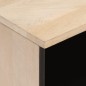 vidaXL Mueble de TV madera maciza de mango 100x33x46 cm