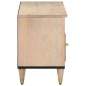 vidaXL Mueble de TV madera maciza de mango 100x33x46 cm