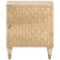 vidaXL Mesitas de noche 2 uds madera maciza de mango 40x33x46 cm vidaXL Mesitas de noche 2 uds madera maciza de mango 40x33x46 cm