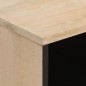vidaXL Mesita de noche madera maciza de mango 50x33x60 cm vidaXL Mesita de noche madera maciza de mango 50x33x60 cm