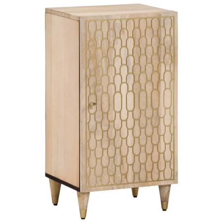 vidaXL Armario auxiliar madera maciza de mango 40x33x75 cm