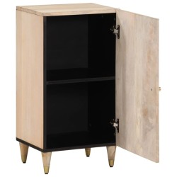 vidaXL Armario auxiliar madera maciza de mango 40x33x75 cm