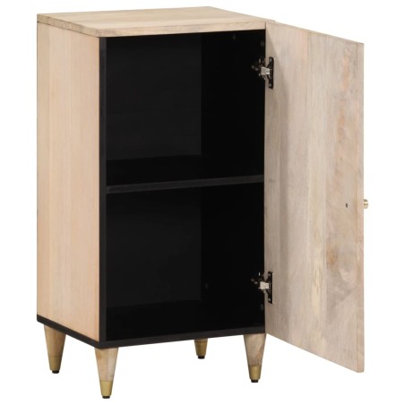 vidaXL Armario auxiliar madera maciza de mango 40x33x75 cm