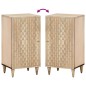 vidaXL Armario auxiliar madera maciza de mango 40x33x75 cm vidaXL Armario auxiliar madera maciza de mango 40x33x75 cm