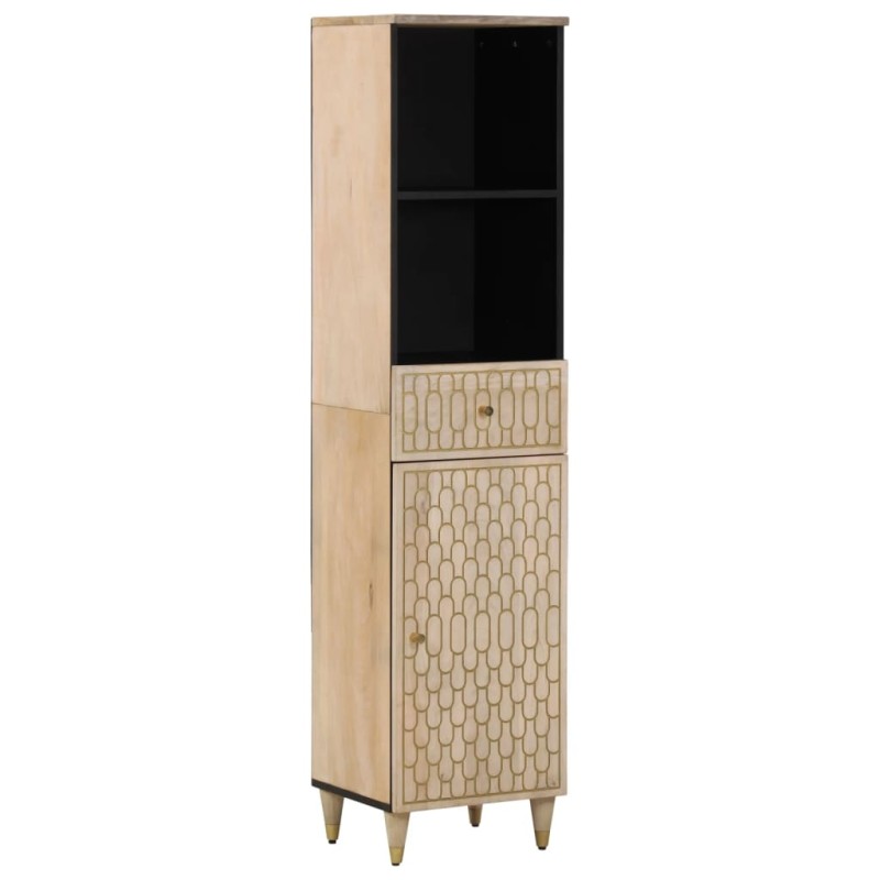 vidaXL Mueble de baño madera maciza de mango 38x33x160 cm vidaXL Mueble de baño madera maciza de mango 38x33x160 cm