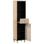 vidaXL Mueble de baño madera maciza de mango 38x33x160 cm vidaXL Mueble de baño madera maciza de mango 38x33x160 cm