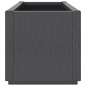 vidaXL Jardinera PP gris oscuro 80x36x35 cm vidaXL Jardinera PP gris oscuro 80x36x35 cm