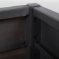 vidaXL Jardinera PP gris oscuro 80x36x35 cm vidaXL Jardinera PP gris oscuro 80x36x35 cm