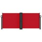 vidaXL Toldo lateral retráctil rojo 100x600 cm vidaXL Toldo lateral retráctil rojo 100x600 cm