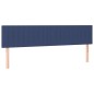 vidaXL Cama box spring con colchón tela azul 120x190 cm vidaXL Cama box spring con colchón tela azul 120x190 cm